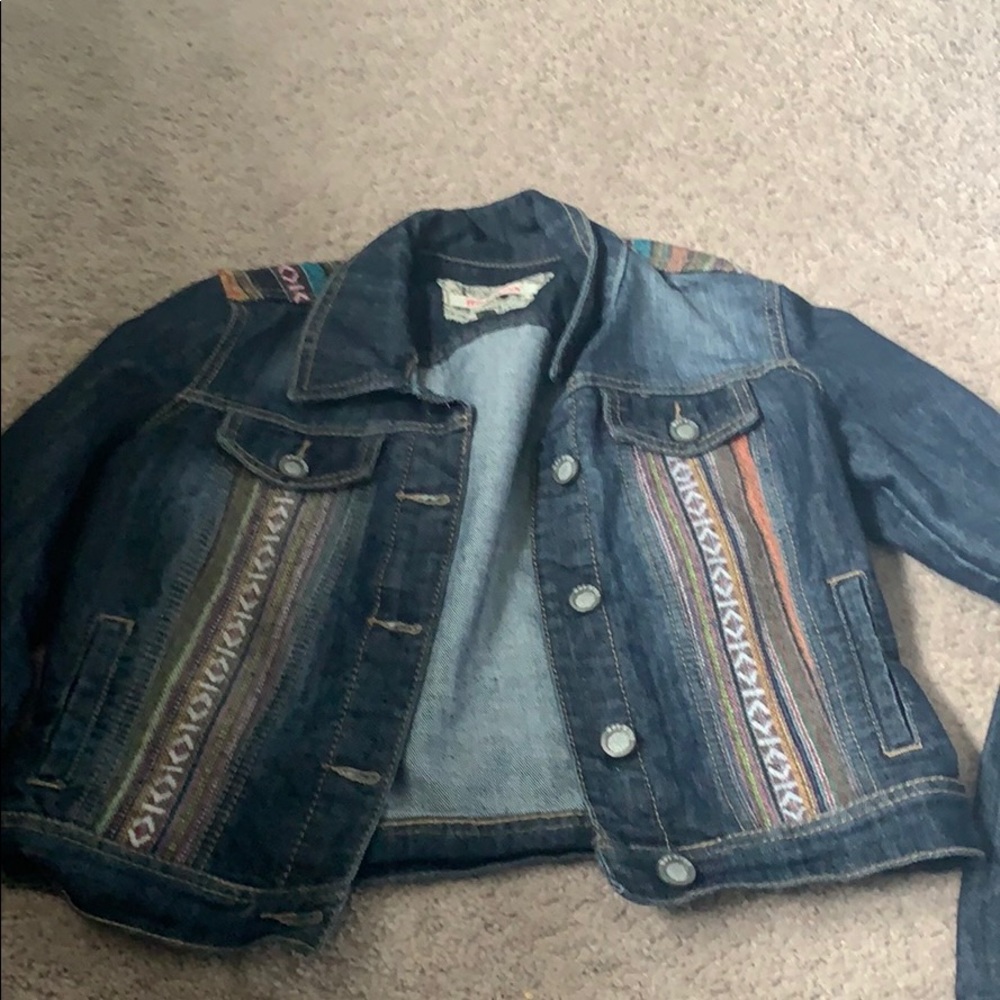 Hot Kiss Jean Jacket Juniors Medium